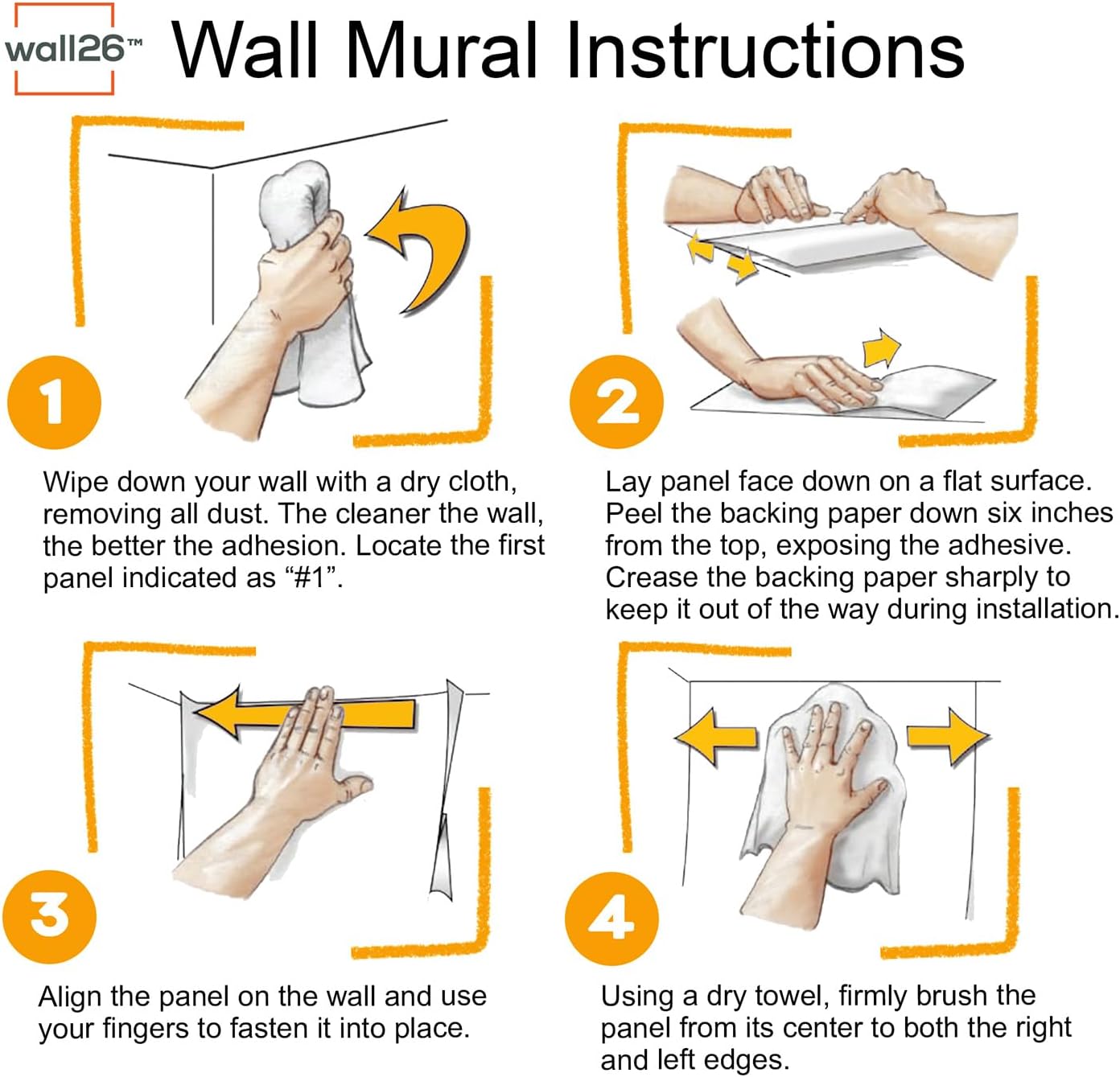 wall26 Horizontal Brown Vintage and Retro Wood Textured Paneling, Wall Mural, Removable Wallpaper, Home Decor - 120x168 inches