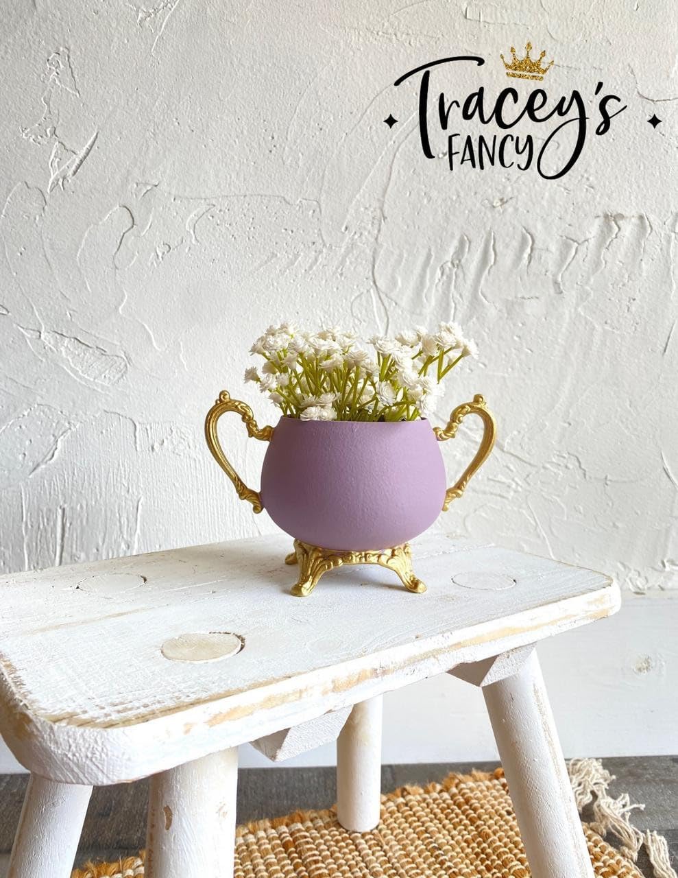 Dixie Belle Paint Company Chalk Finish Furniture Paint - Secret Path (16oz) - Matte Dusty Lilac Chic Chalk Mineral DIY Furniture Paint