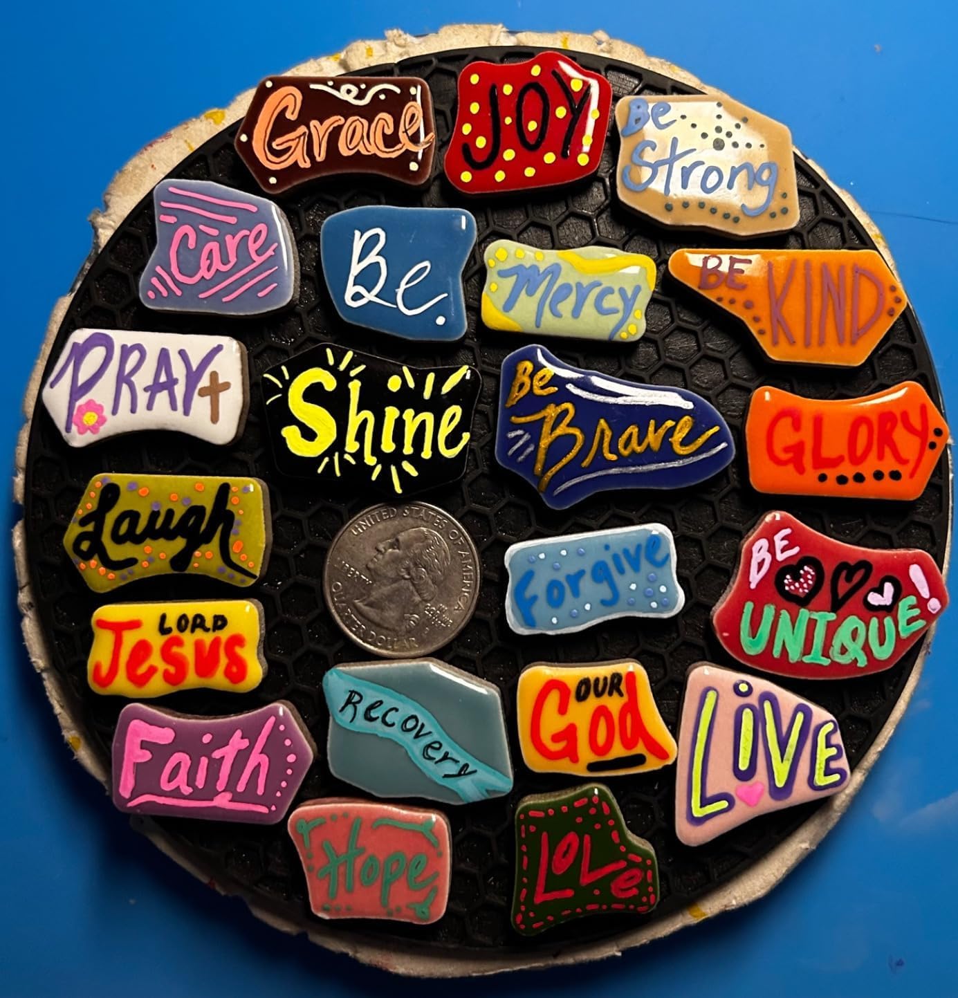 0.78"-1.57" Irregular Ceramics Mosaic Tiles,1.1LB Mosaic Pieces Stones for Home Decoration DIY Craft Plates Flowerpots Vases Cups Mosaic Making Supplies (Rainbow)