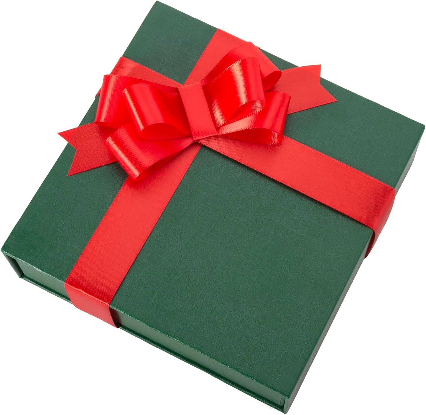 1-1/2 Inch Red Ribbon, 50 Yards Craft Polyester Satin Ribbon Perfect for Gift Wrapping, Handmade Roses, Wedding Party Decorations and DIY Crafts