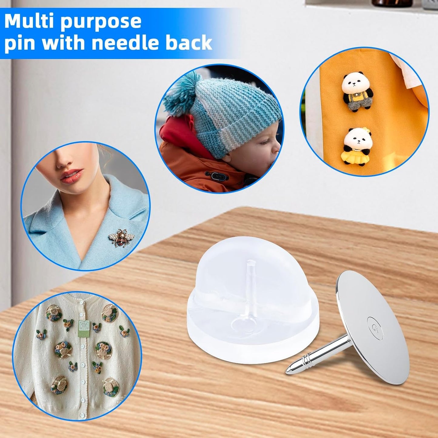 50 Pairs Rubber Butterfly Clutch Backs – Blank Pin Backings Replacement, Tie Tacks Keepers Replacement with Lapel Enamel Pins, Tie Tacks Blank Pins Enamel Pins, Brooches & DIY Craft Making