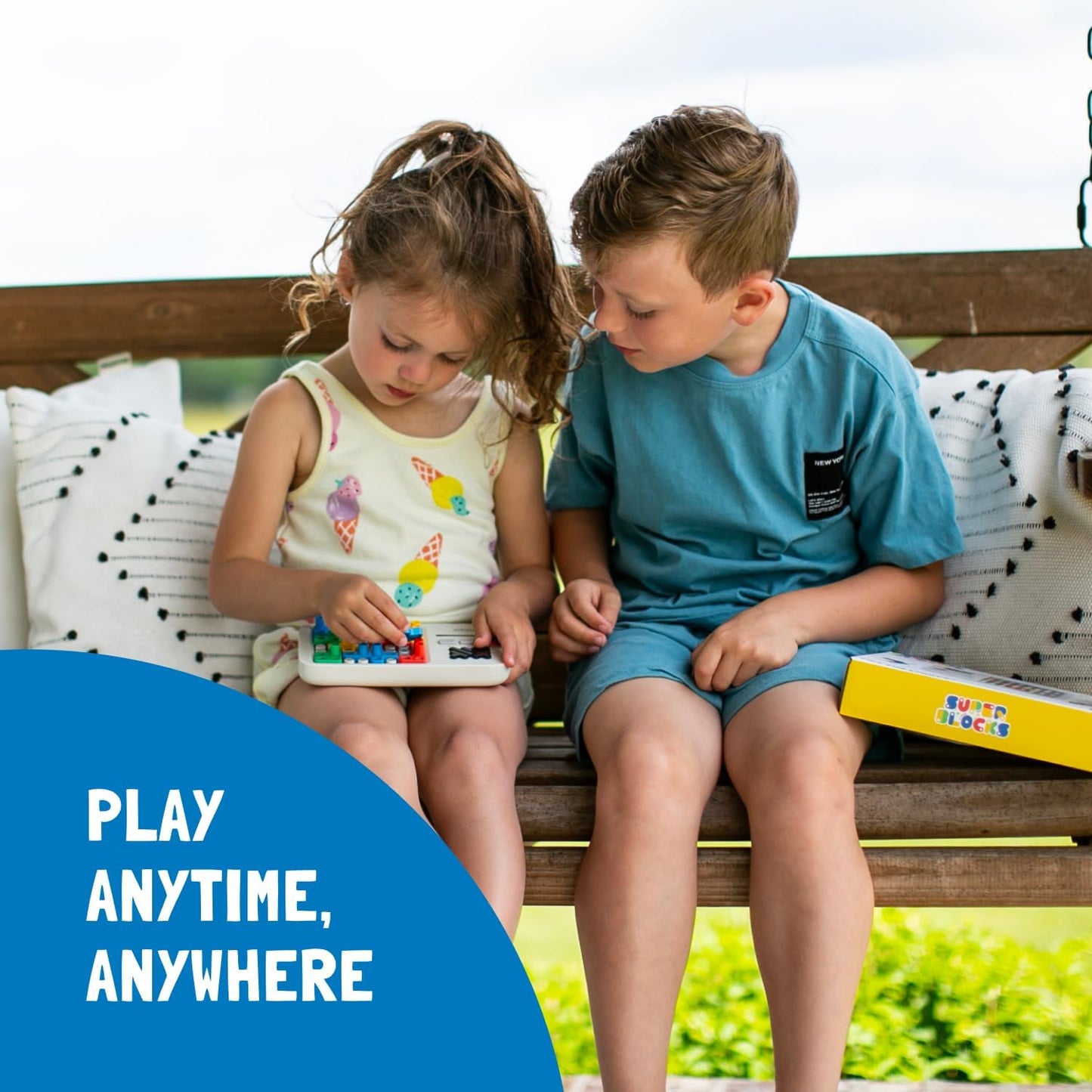 GiiKER Super Blocks STEM Toys – Pattern Matching Puzzle Game with 1000+ Challenges, Brain Teaser Toy for Kids & Teens, Travel Game & Birthday Gift for Boys and Girls