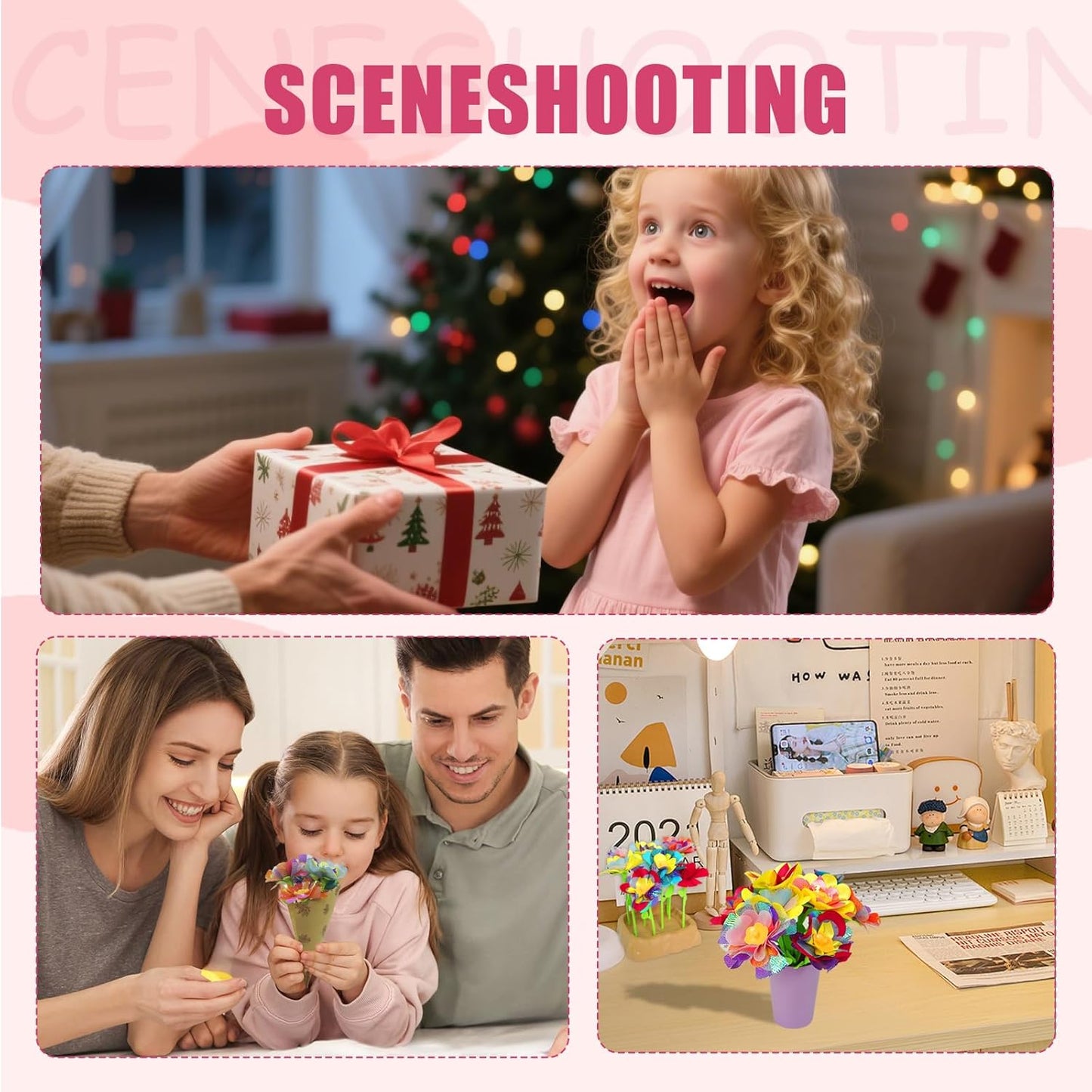 DIY Fabric Flower Bouquet Toy Accessories | Floral Art Craft Materials