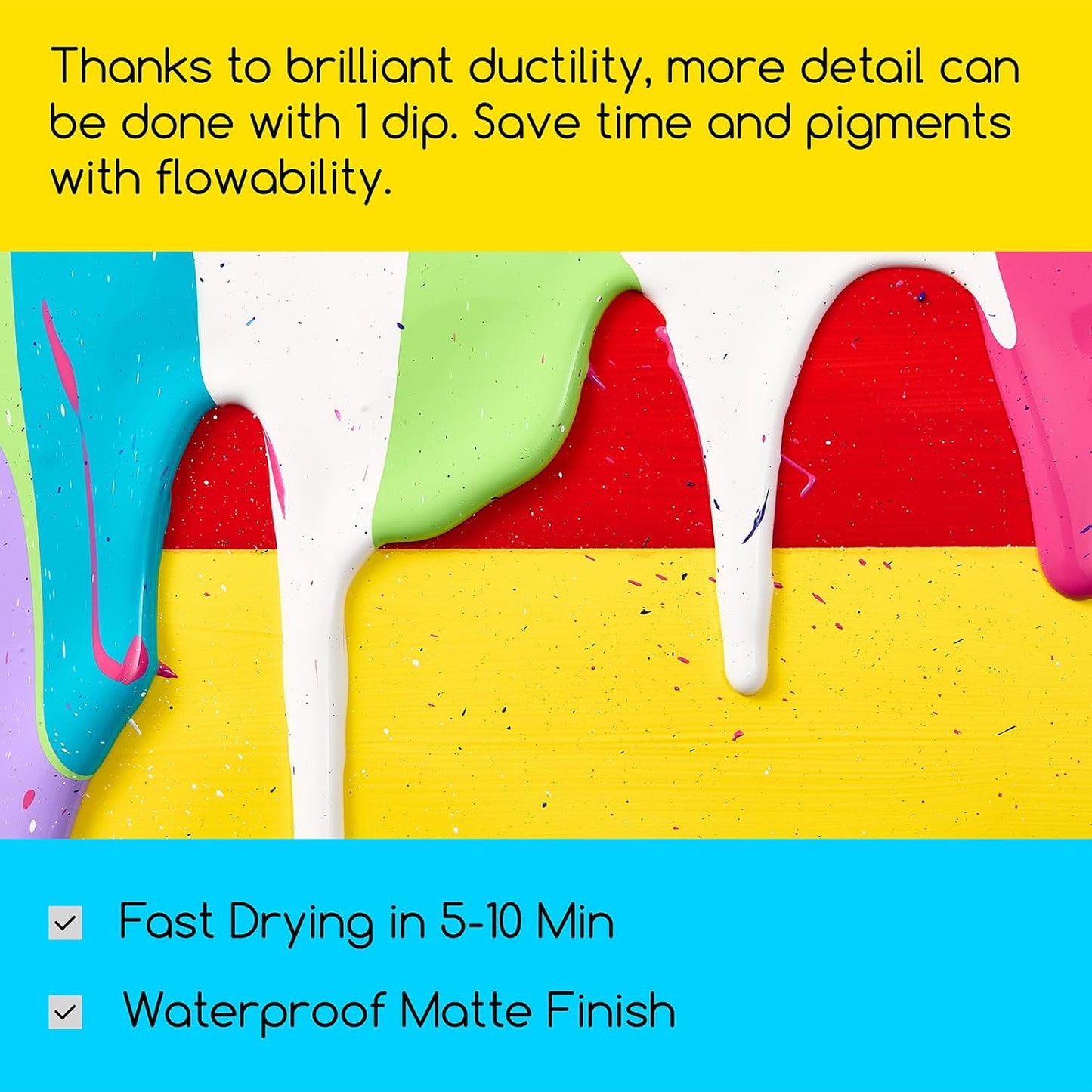 MEEDEN Raw Sienna Acrylic Paint: Matte Finish 250ml/8.45oz Soft Body Bulk Acrylic Colors in Ergonomic Bottle - Fluid Flow Art Paints for Artists Canvas Painting