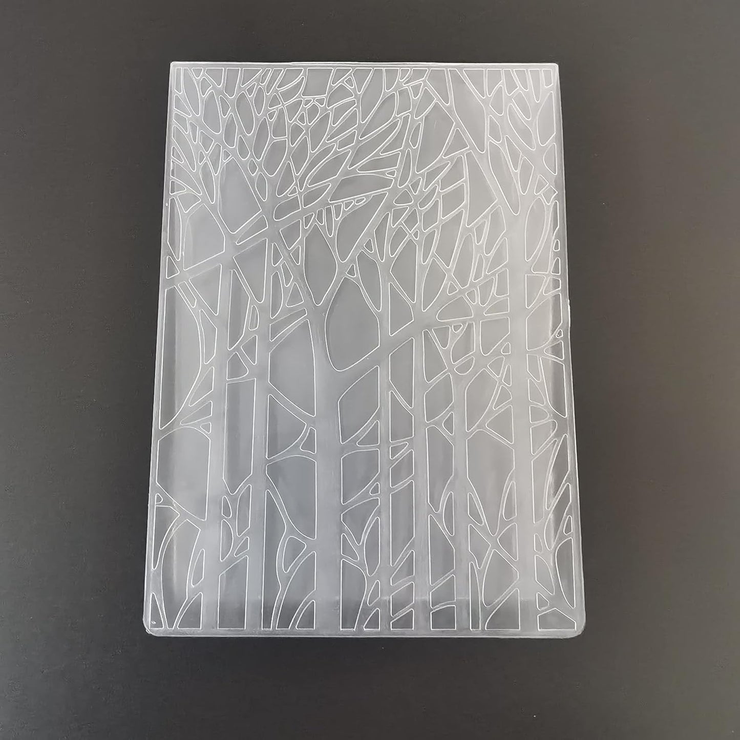 Merry Christmas Forest Tree Embossing Folder for Card Making Floral DIY Plastic Scrapbooking Photo Album Card Paper DIY Craft Decoration Template Mold