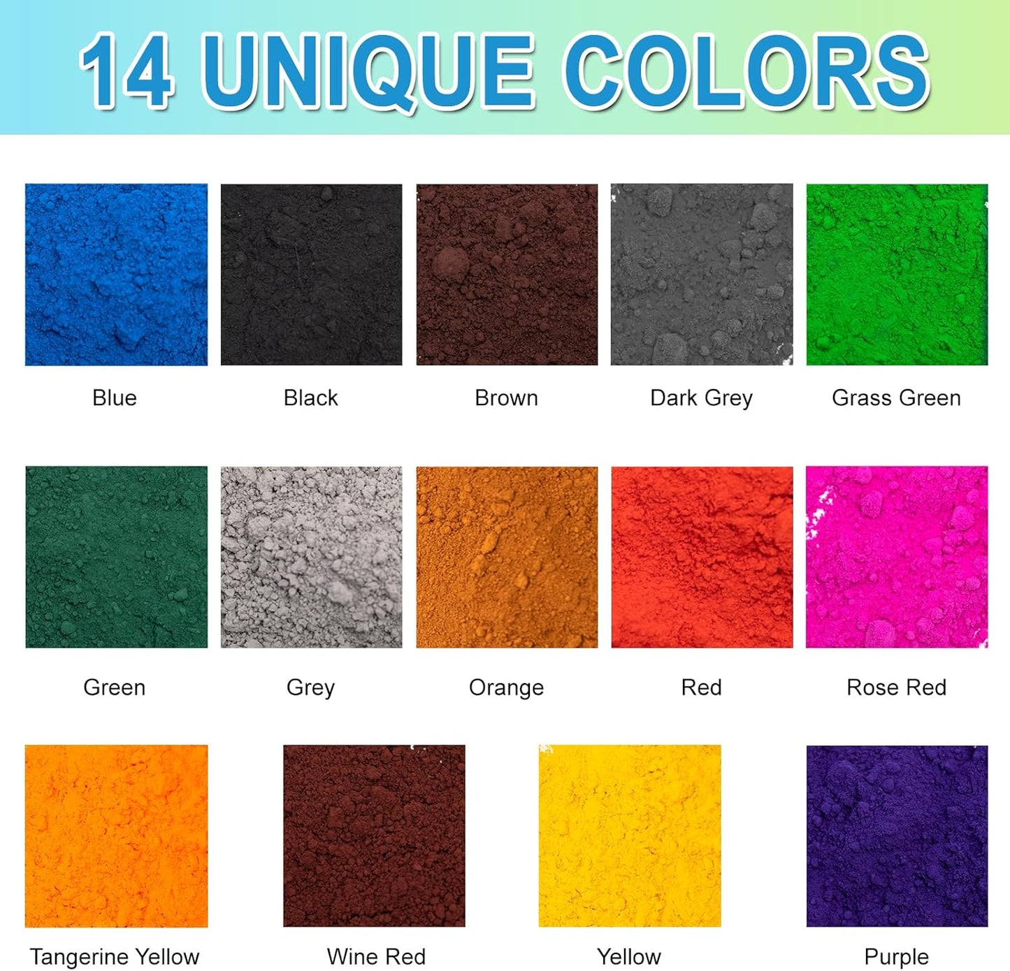 GOODTAKE Concrete Pigment, Orange Iron Oxide Pigment Powder, Cement Color Pigment Concrete Dye Color Pigment for Cement Mortar Grout Pastel Tile Paint (Orange, 4 oz)