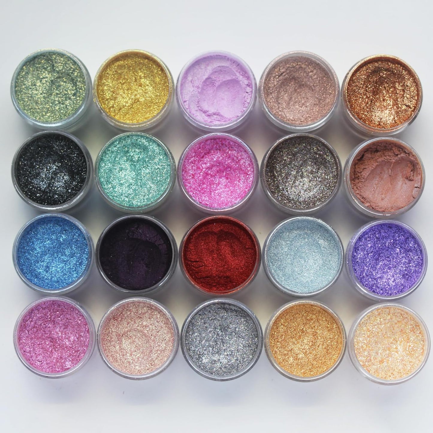 Premium Diamond Mica Powder Pigment- for Epoxy, Resin, Soap, Paint, Woodworking, Acrylic Pouring, Bath Bombs, Fishing Lures - DIY Arts and Crafts Additive (Diamond Rose Red)
