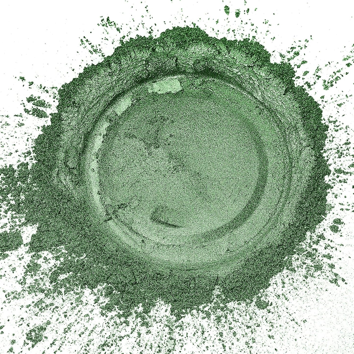Dark Green Mica Powder for Epoxy Resin,Natural Shimmer Mica Powder Used for Coloring Resin Artwork, car Spray Paint, Candles, soap, Eye Shadow, Lip Gloss, Nail Polish(50g/1.7oz)