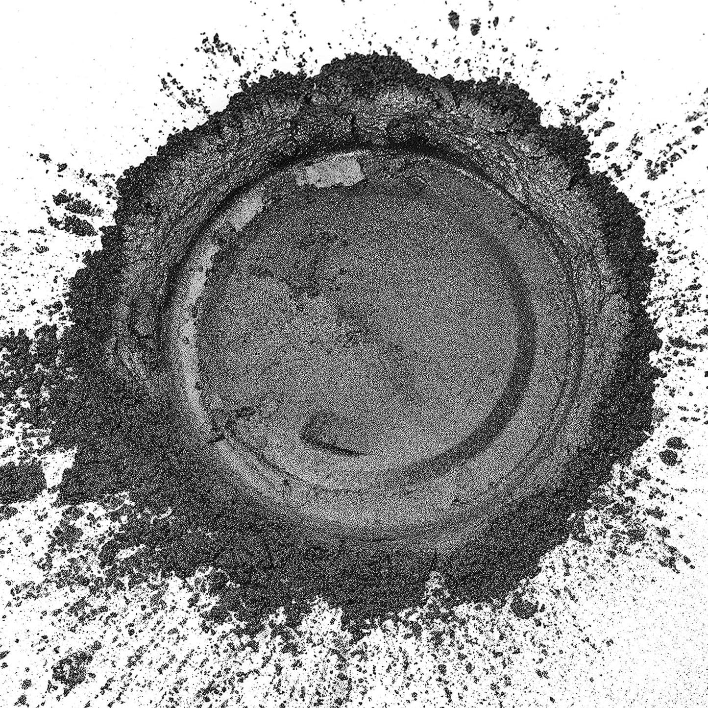Mysterious Black Mica Powder for Epoxy Resin,Natural Shimmer Mica Powder Used for Coloring Resin Artwork, car Spray Paint, Candles, soap, Eye Shadow, Lip Gloss, Nail Polish(50g/1.7oz)