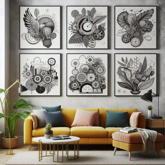 Wall Art Kits – Creative DIY Decor for Stylish Living Spaces