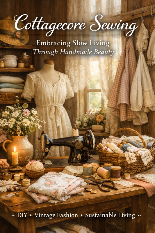Cottagecore Sewing: Embracing Slow Living Through Handmade Beauty