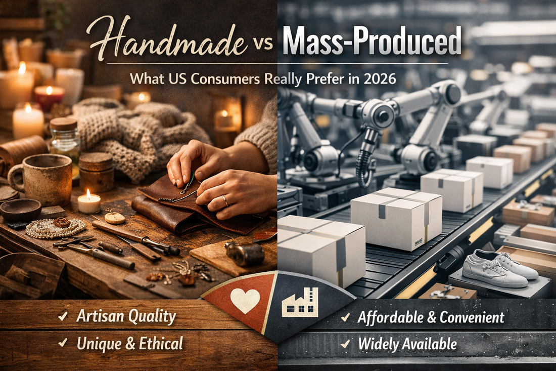 Handmade vs Mass-Produced: What US Consumers Really Prefer in 2026