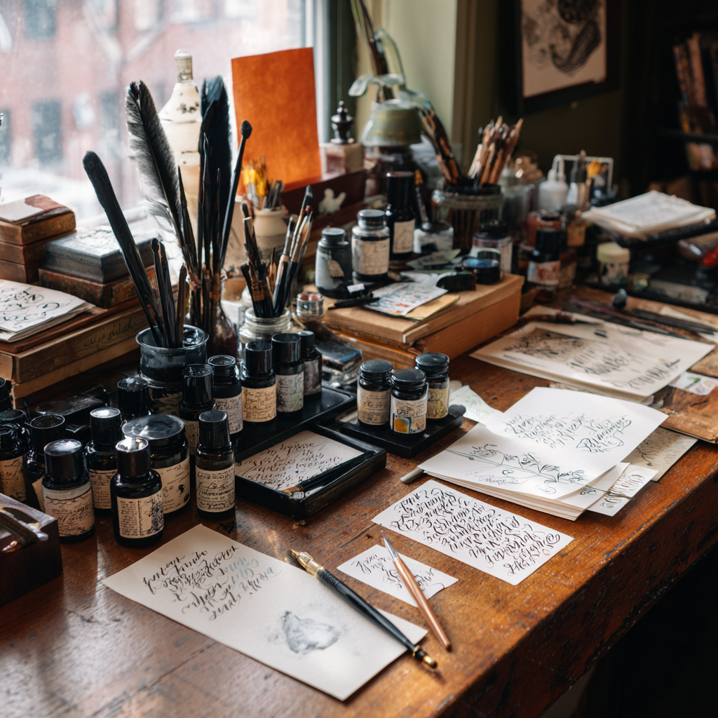 High-Quality Calligraphy Tools for Artists & Hobbyists | Craft & Quest