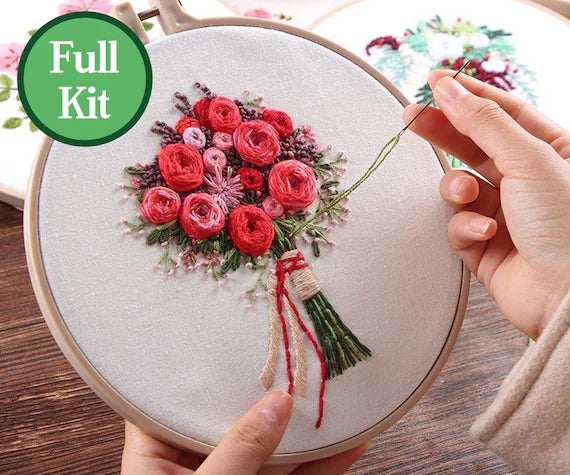 Embroidery Kits: A Creative Guide to Relaxing DIY Stitching