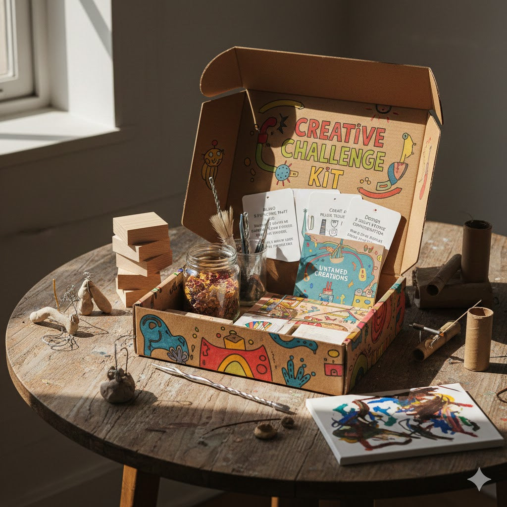 Creative Challenge Kit — Unlock Creativity, Learning, and Fun Through Hands-On Challenges