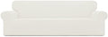 Easy-Going Stretch 4 Seater Oversized Sofa Couch Cover Cream by Easy-Going