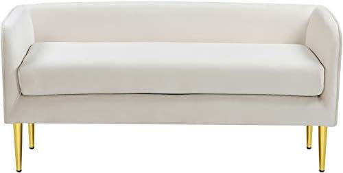 Meridian Furniture Audrey Collection Modern | Contemporary Velvet Upholstered - Image 3