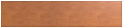 SIMPLIHOME Draper 64" Wide Solid Wood 6-Shelf Bookcase in Teak Brown - Image 4