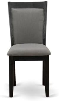 East West Furniture MZC6T50 Monza Parson Dining Room Chairs - Image 5