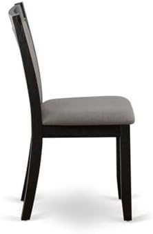 East West Furniture MZC6T50 Monza Parson Dining Room Chairs - Image 6