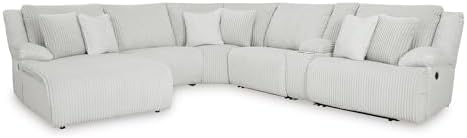 Signature Design by Ashley 6-Piece Reclining Sectional Sofa by Unknown