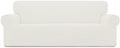 Easy-Going Stretch Oversized Sofa Couch Slipcover Washable Cream by Easy-Going