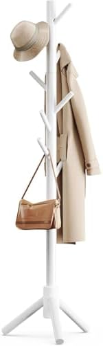 Pipishell Solid Wooden Coat Rack Freestanding by Pipishell