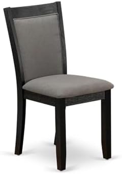 East West Furniture MZC6T50 Monza Parson Dining Room Chairs - Image 4