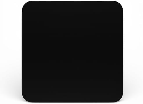 24" x 24" Square Reversible Cherry/Black Laminated Table Top, Commercial Table - Image 3
