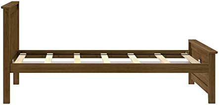 Plank+Beam Solid Wood Twin Bed Frame, Platform Bed - Image 6