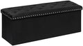 PINPLUS Folding Storage Ottoman Bench by PINPLUS