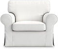 MASTERS OF COVERS Ektorp Armchair Cover by MASTERSOFCOVERS