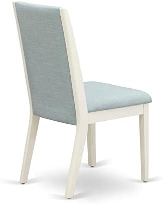 East West Furniture LAP0T15 Lancy Parson Kitchen Chairs - Image 7