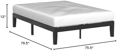 Mellow Naturalista Classic 12 Inch Solid Wood Platform Bed - Image 2