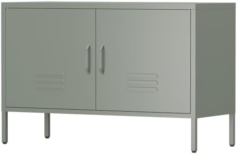 IRONFFICE Metal Storage Cabinet, Low Storage Cabinet by IRONFFICE