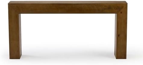 Plank+Beam Camden Console Table, 66 Inch, Rustic Honey - Image 5