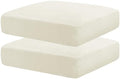 MAXIJIN Velvet Stretch Seat Cushion Covers Couch Cushion Cover by MAXIJIN