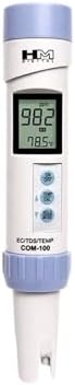 HM Digital HMDCOM100 Waterproof EC/TDS And Amp Temperature Combo Meter by HM+Digital