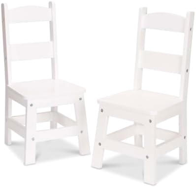 Melissa & Doug Wooden Chairs Set of 2 by Unknown