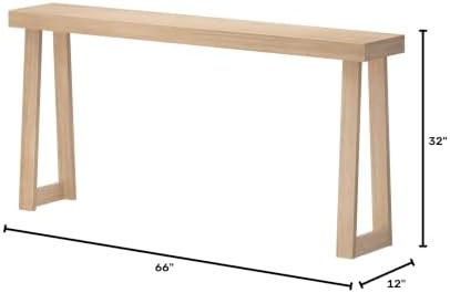 Plank+Beam Classic Console Table, 66 Inch - Image 2