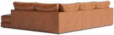 Valencia Serena 108" Full Leather Sectional Sofa - Image 5