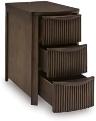 Signature Design by Ashley Narrow Chairside End Table - Image 7