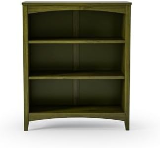 Camaflexi Shaker Style 3 Shelf Bookcase/Solid Wood / 36" High/Adjustable - Image 6