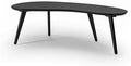 Camaflexi Mid Century Modern Abstract Shaped Coffee Table/Wood/Black Finish by Camaflexi