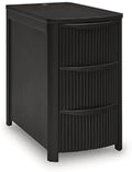 Signature Design by Ashley Chairside End Table, No Assembly by Unknown