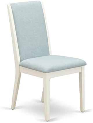East West Furniture LAP0T15 Lancy Parson Kitchen Chairs - Image 5