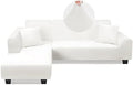 KinCam Sectional Couch Covers Stretch L Shape Sofa Covers by KinCam