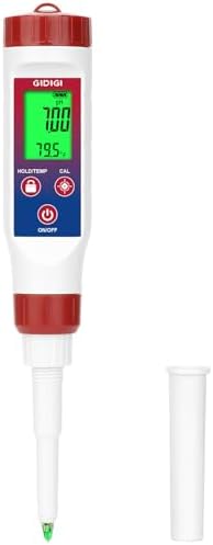Smart pH Tester Strips for Food, Digital pH Meter for Canning by GIDIGI