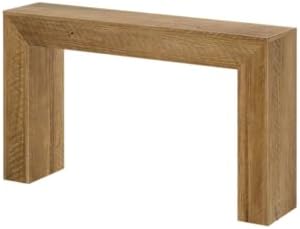 Plank+Beam Camden Console Table, 56 Inch, Rustic Barnwood Brown - Image 4
