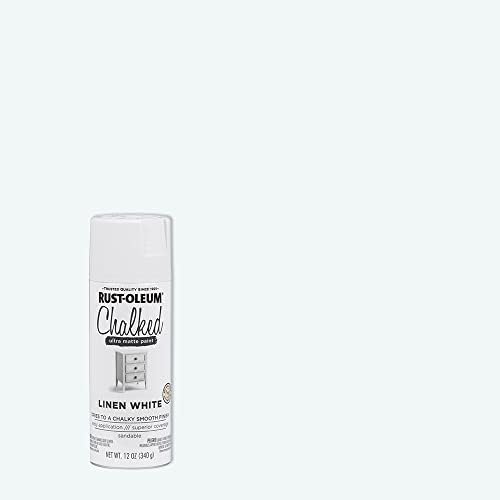 Rust-Oleum Chalked All-in-One Ultra Matte Linen White Spray Paint - Image 2